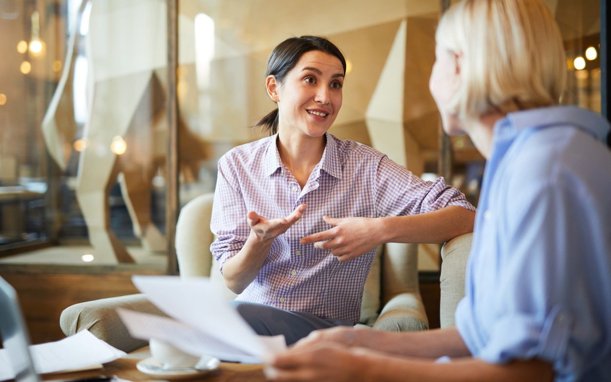 Young Female Entrepreneur in Business Meeting